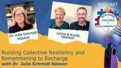 Building Collective Resiliency and Remembering to Recharge with Dr. Julie Schmidt Hasson - Ep 48