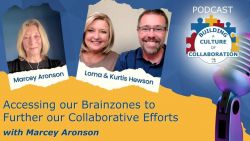 Accessing our Brainzones to Further our Collaborative Efforts with Marcey Aronson - Ep 39