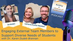 Engaging External Team Members to Support Diverse Needs of Students with Dr. Karen Dudek-Brannan - Ep 21
