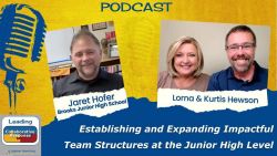 Establishing and Expanding Impactful Team Structures at the Junior High Level with Jaret Hofer - Ep 63