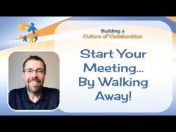 Start Your Meeting... By Walking Away! Exploring a Walk and Talk Strategy - Ep 1